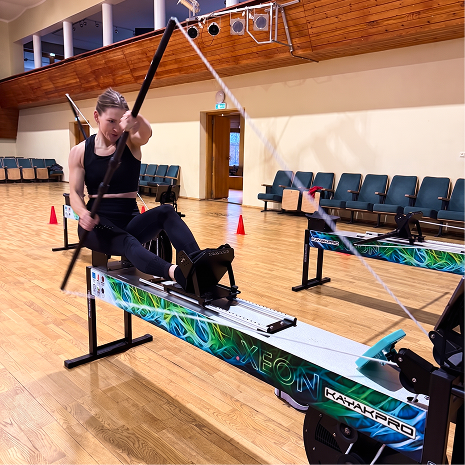 Indoor kayak event setup level 1