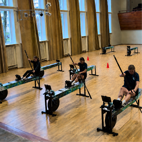 Indoor kayak event setup level 2