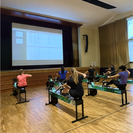 Indoor dragonboat event overview